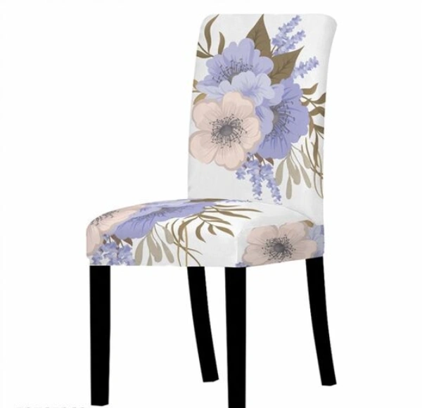 Elastic Chair Cover Stretch Removable Washable Short Dining Chair Cover Protector Seat Slipcover - Polyster, Elastic/ Stretchable, Multipack of1